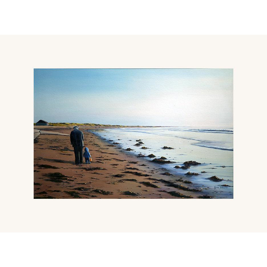 Ballyheigue Strand with Grandad