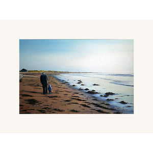 Ballyheigue Strand with Grandad