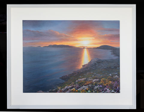 Blasket Island sunset